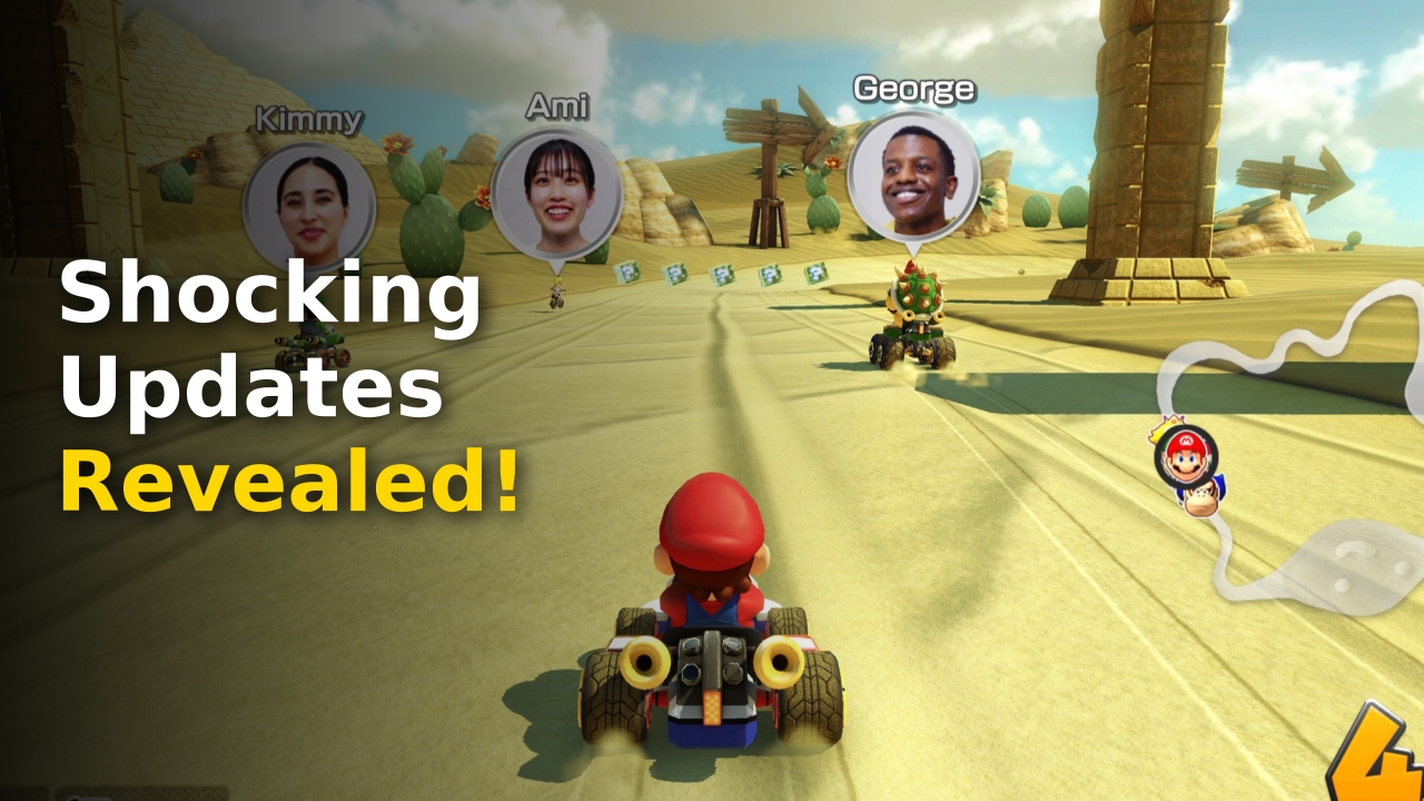 Mario Kart 8 Deluxe gameplay on the new Nintendo Switch 2 console