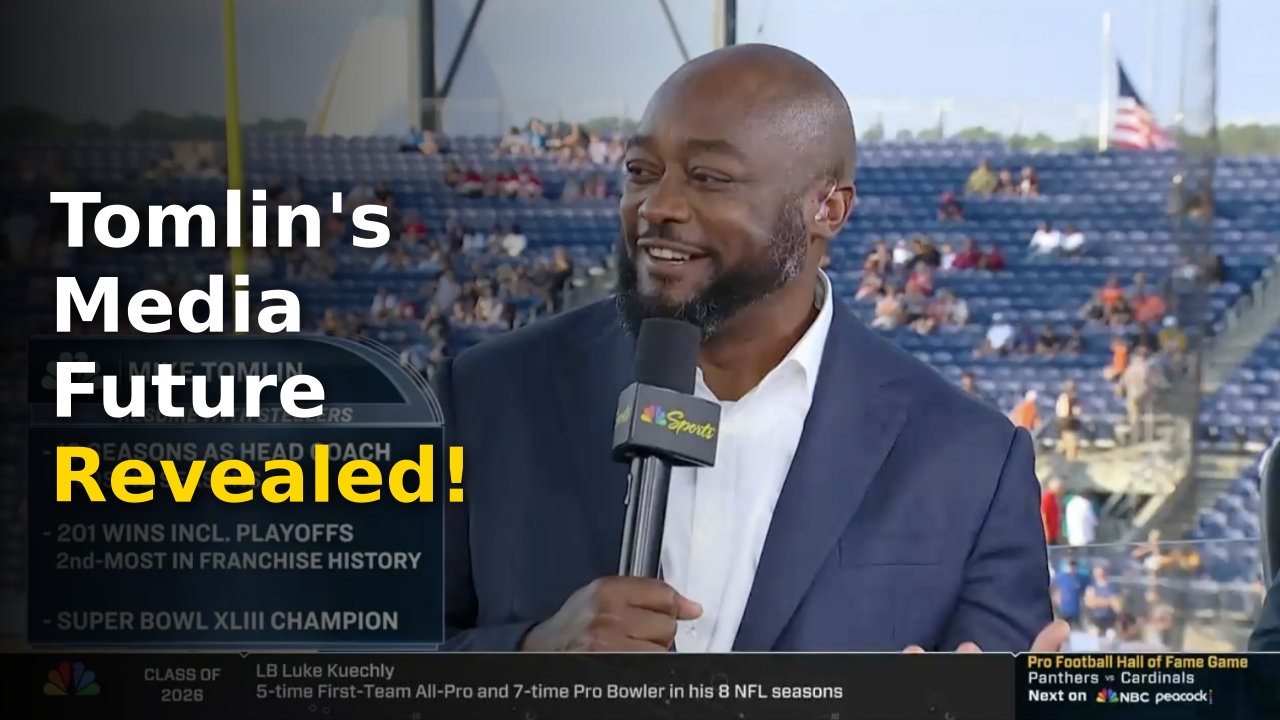 Mike Tomlin during his Mike Tomlin studio role 2024 assignment at NBC