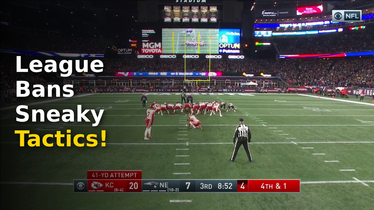 NFL video board rules 2026 implementation during an NFL game