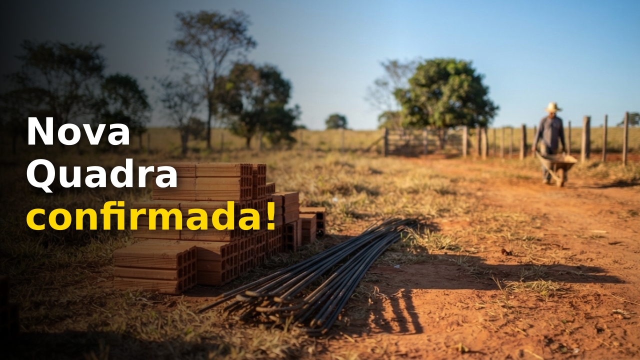 Prefeitura de Santo Antônio reabre licitação para construção de quadra esportiva