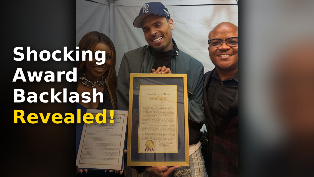 Rep Jasmine Crockett Chris Brown honor headline image 2026