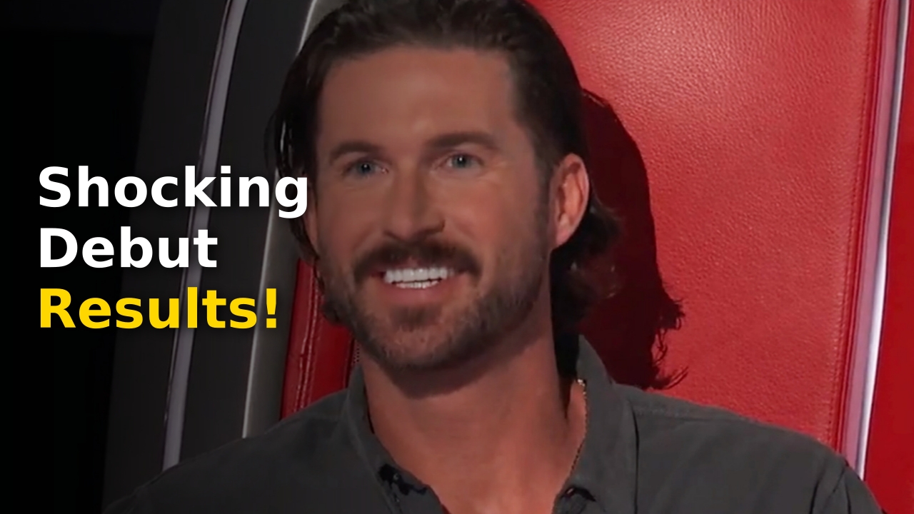 Riley Green The Voice debut episode coaching chair
