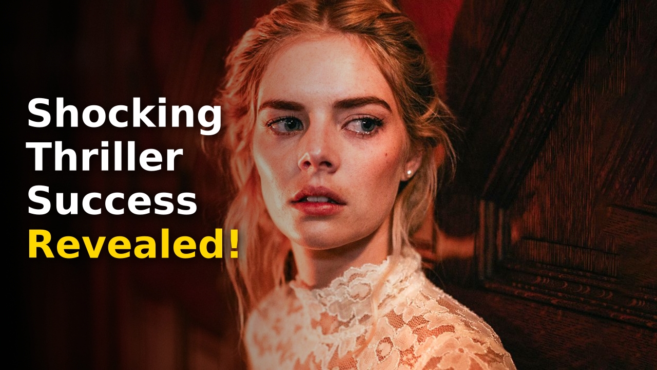 Samara Weaving Ready or Not promotional still showing the actress as Grace