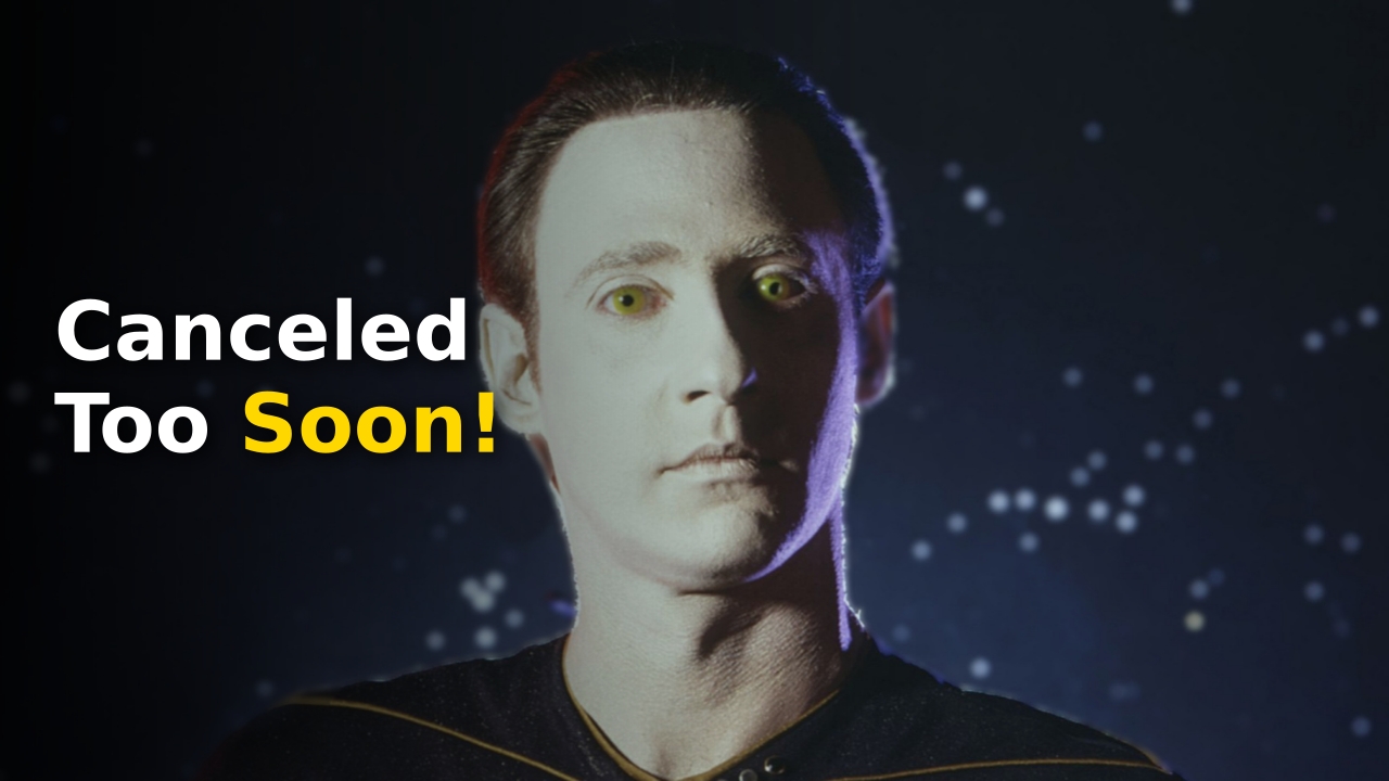 Star Trek TNG cast photo highlighting the series that was canceled too soon