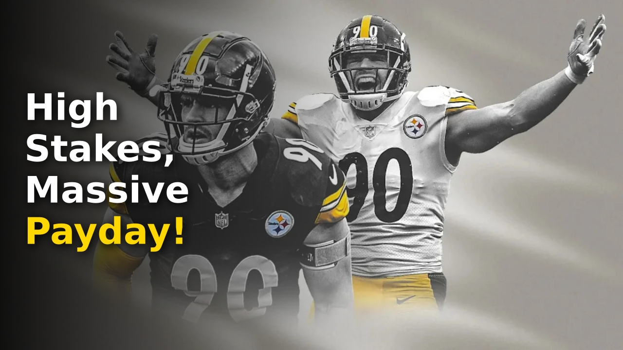T.J. Watt 2026 professional portrait in Steelers uniform