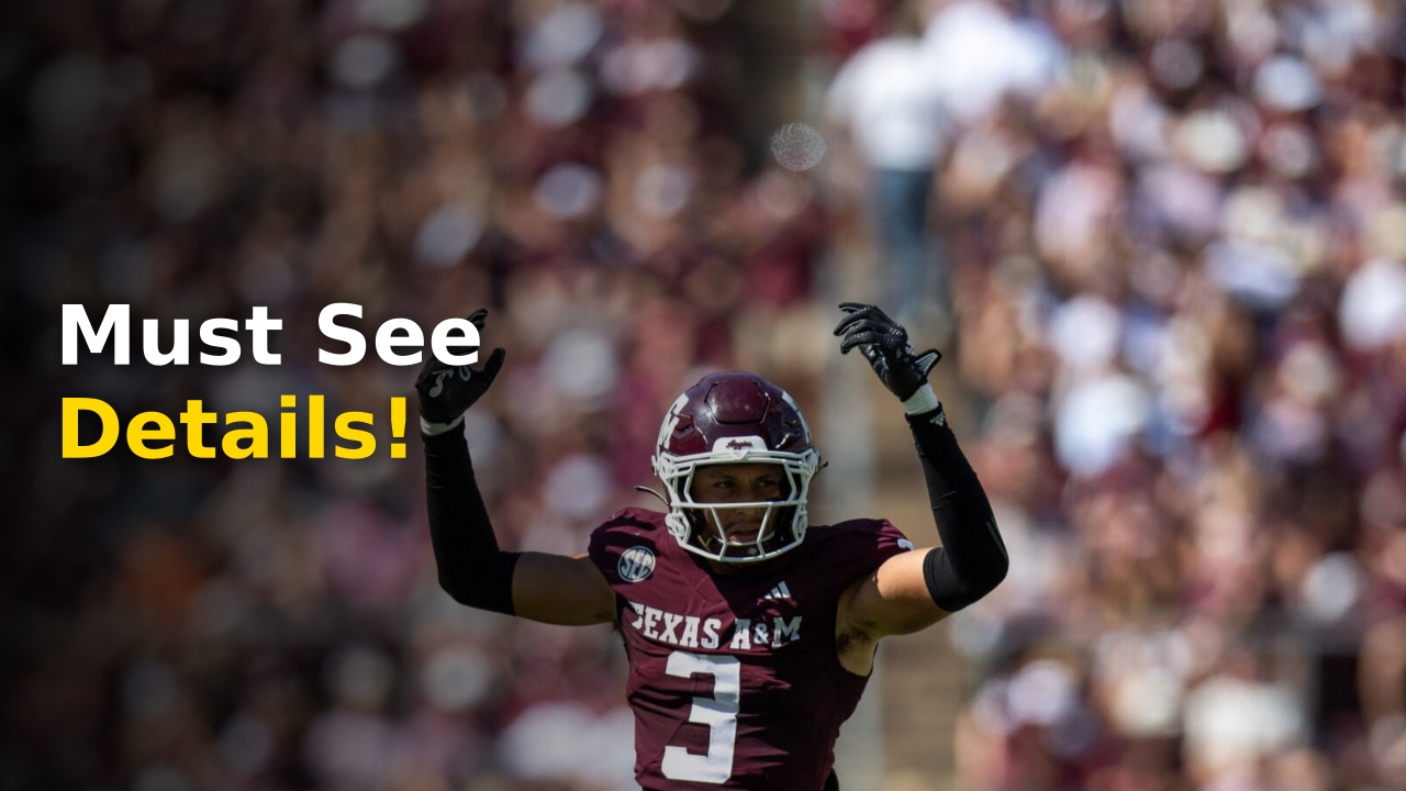 Texas A&M's show The Pulse logo and broadcast information for the 2026 football season
