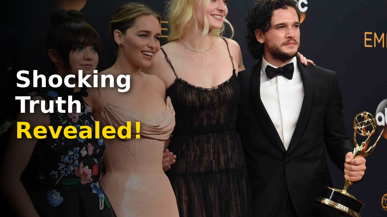 The core Game of Thrones cast together during a promotional event