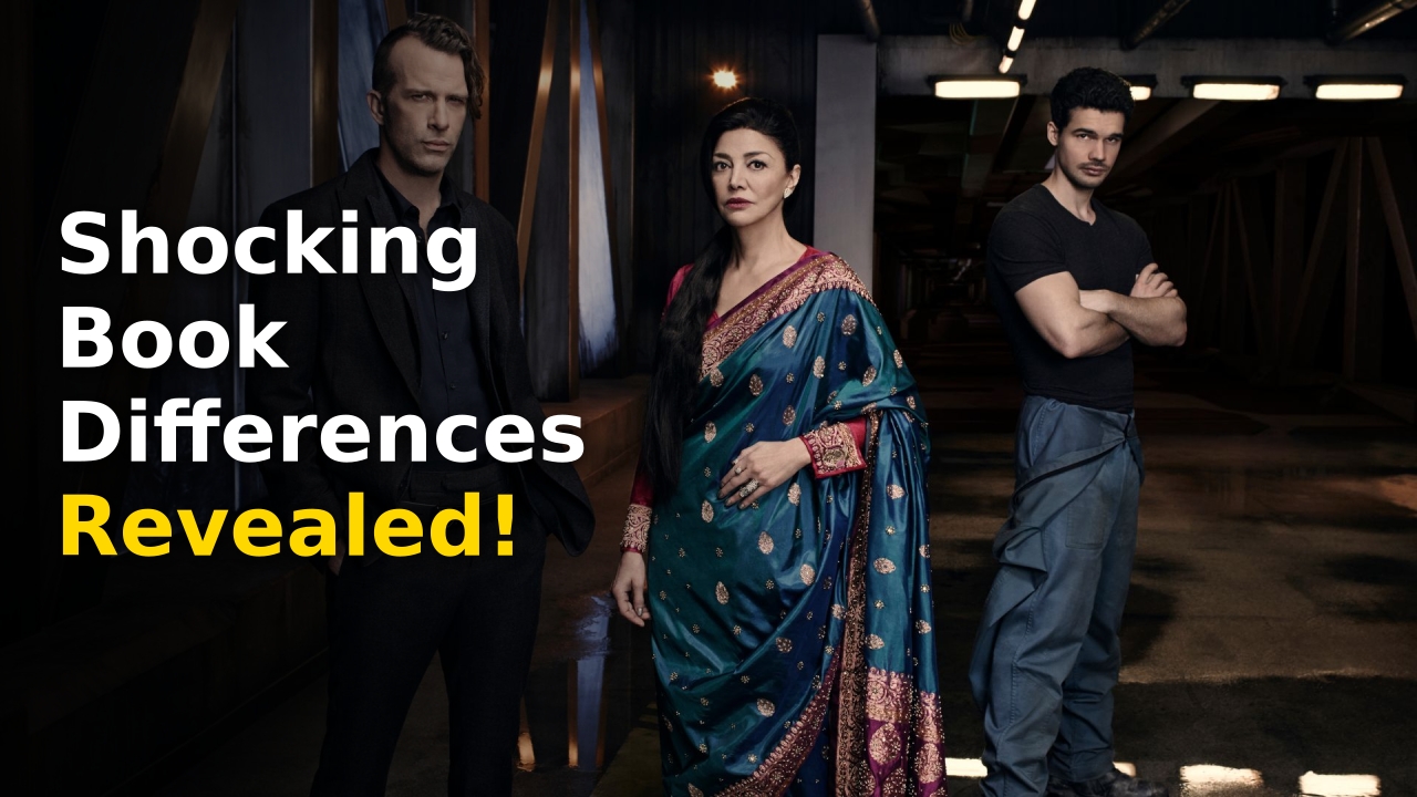 The Expanse Season 1 cast members in a tense political standoff