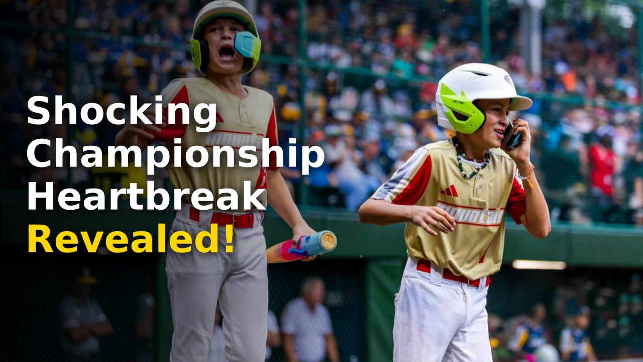 The Las Vegas Little Leaguers fall short in their bid for the World Series trophy