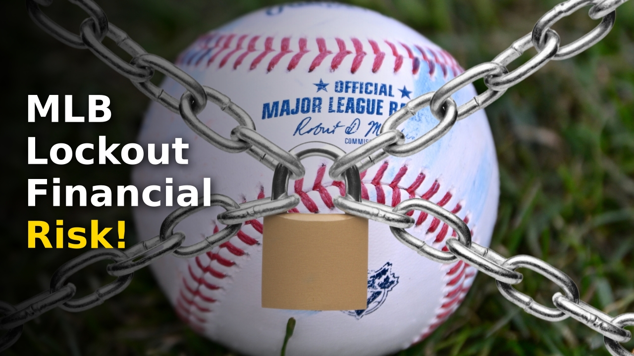 The MLB lockout clause presents a major financial risk to future media rights deals.