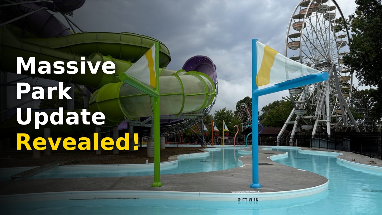 The newly opened Winding Waters lazy river at Waldameer and Water World park in Erie