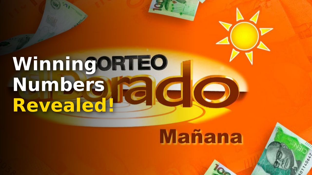 The official Dorado Manana lottery draw in progress