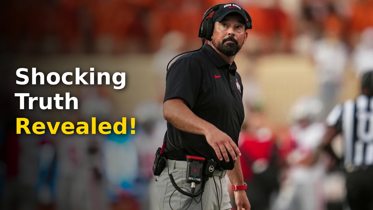The Ohio State football controversy captured in a heated moment at the stadium