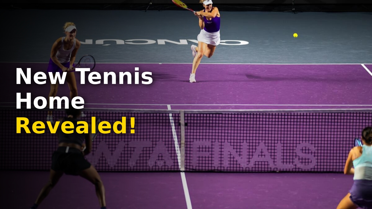 The Spectrum Center in Charlotte host for WTA Finals Charlotte 2027