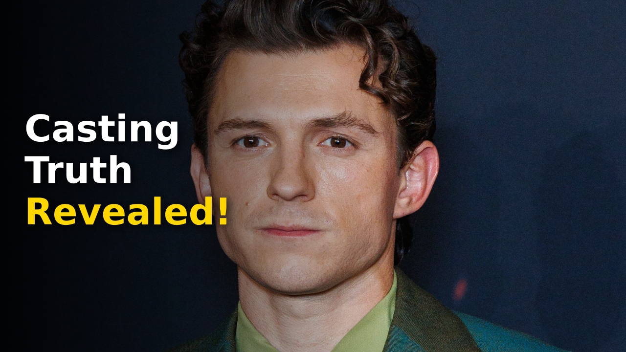 Tom Holland smiling on the red carpet during a major movie premiere