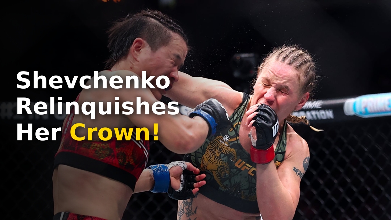 Valentina Shevchenko holding her belt before the UFC Flyweight Title Vacancy 2025