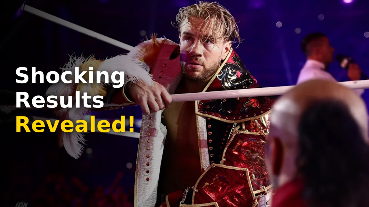 Will Ospreay standing tall in the ring after his title defense at AEW All Out 2026