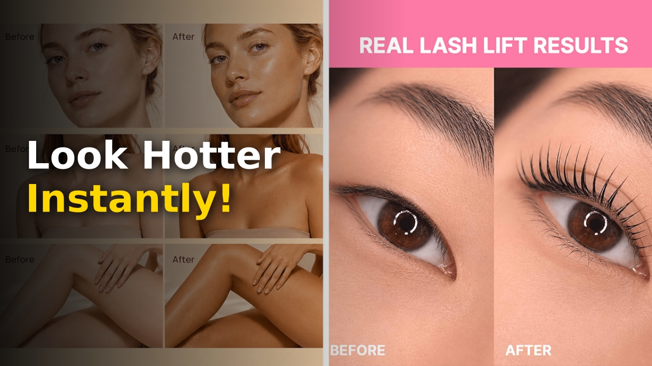 Woman applying Affordable Beauty Hacks 2025 products to achieve a professional glow