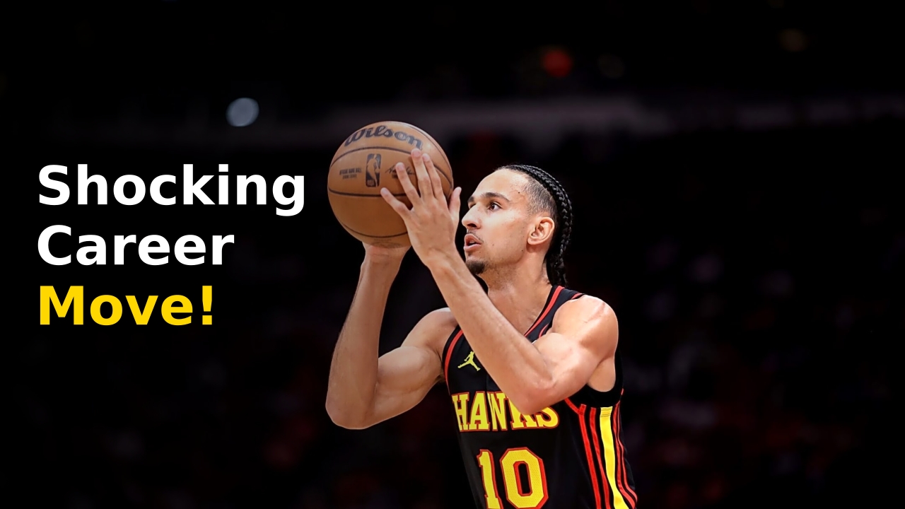 Zaccharie Risacher trade announcement graphic showing the player in Mavericks gear