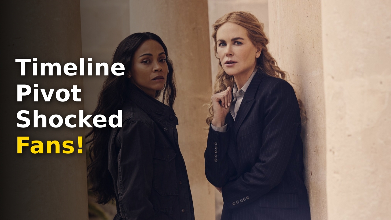 Zoe Saldana starring in the intense Paramount+ series Lioness