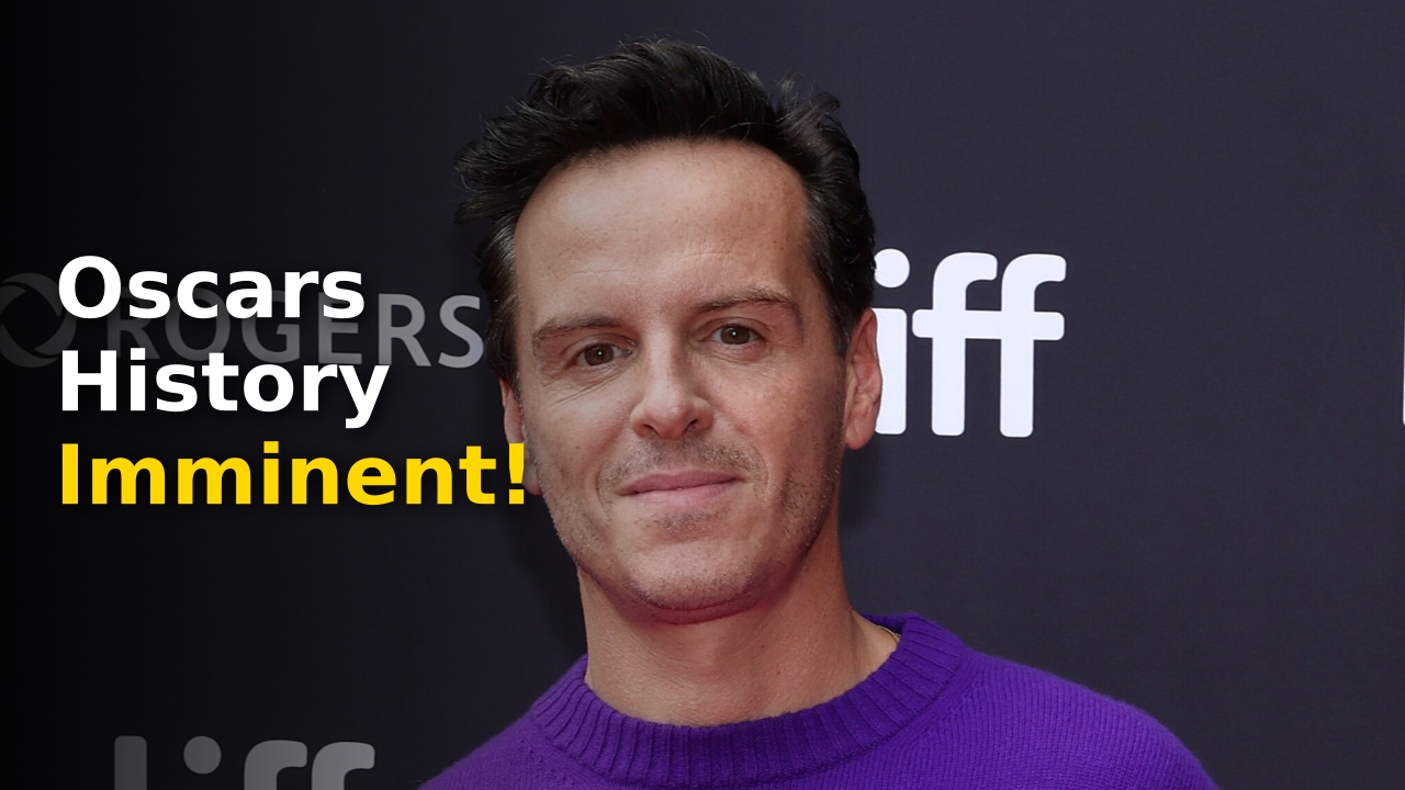 Andrew Scott looking intense during his potential Oscar-winning role in Elsinore