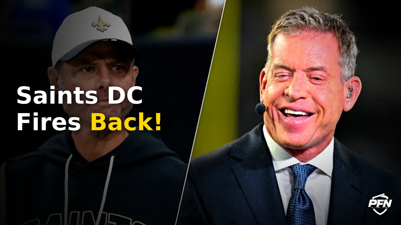 Brandon Staley Troy Aikman Monday Night Football broadcast fallout for New Orleans Saints