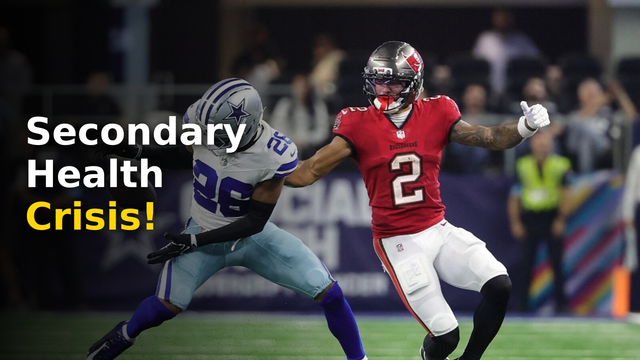 Cowboys Secondary Injuries report featuring DaRon Bland and coaching staff at The Star