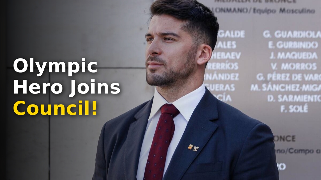 Cristian Toro Vox Concejal officially entering Madrid City Council