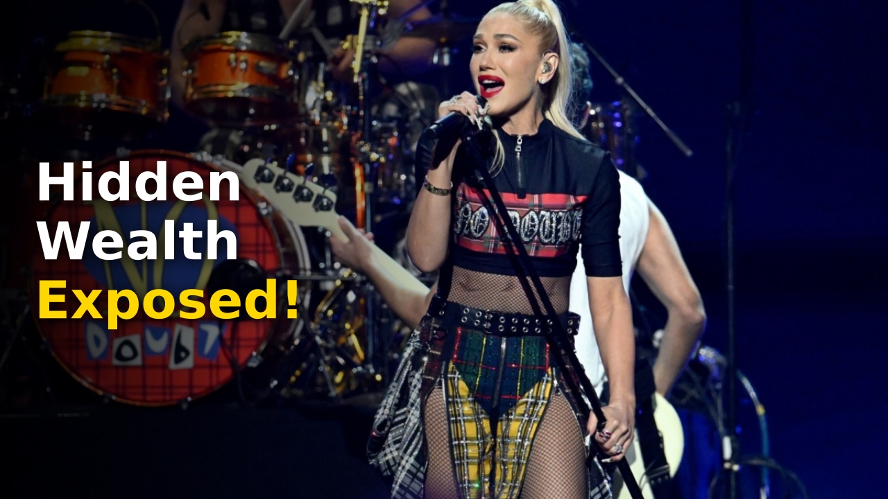 Gwen Stefani Net Worth in 2026 highlighted by her premium red-carpet look