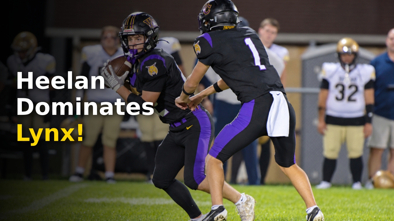 Heelan Crusaders vs Webster City Lynx football homecoming matchup 2026