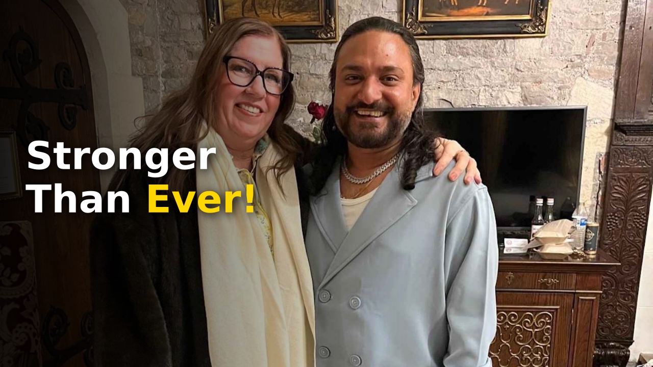 Jenny Slatten and Sumit Singh reflecting on their relationship during 90 Day Fiance