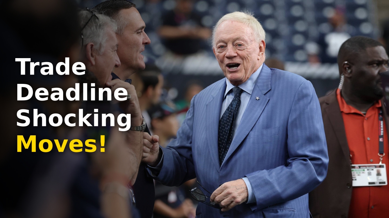 Jerry Jones on the sideline during 2026 NFL season games
