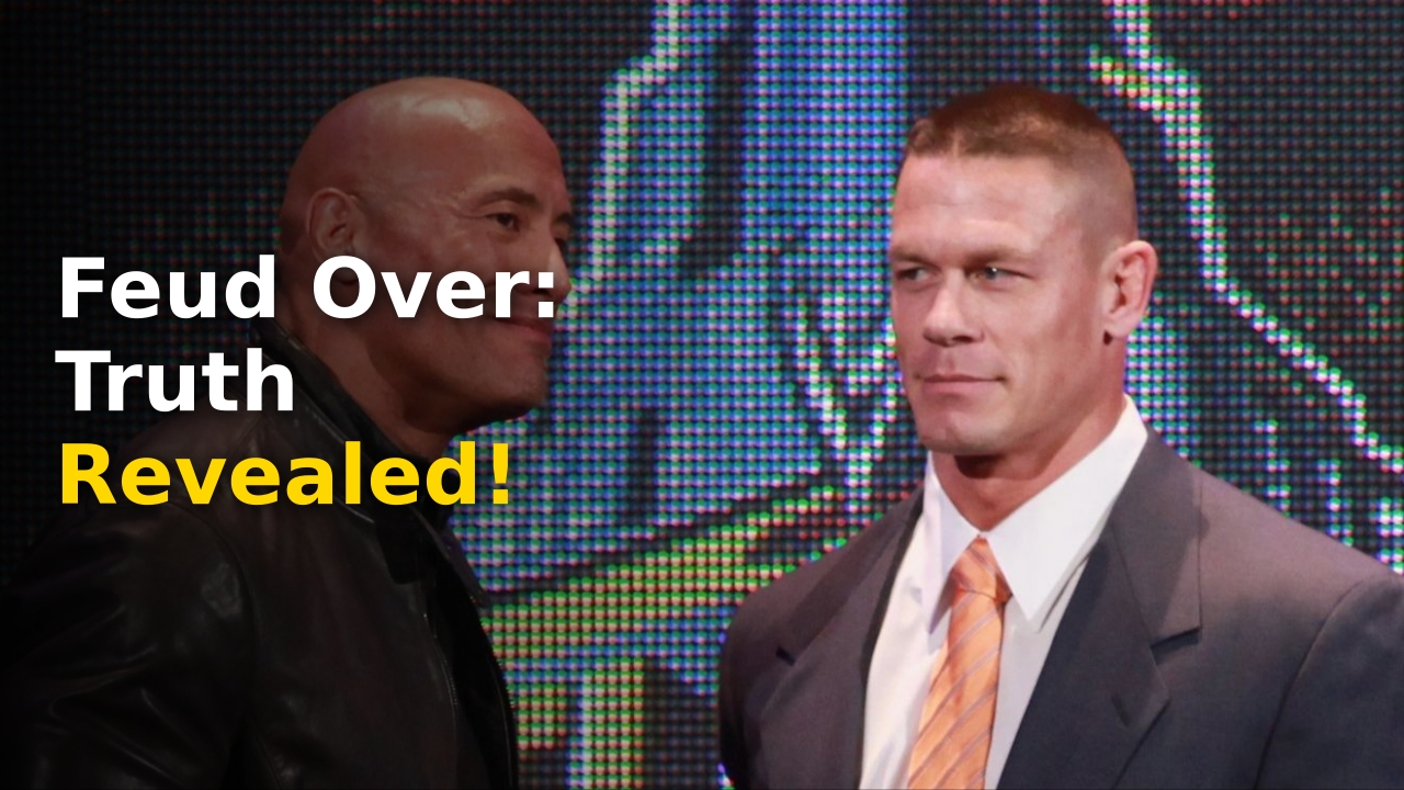 John Cena Dwayne Johnson Feud timeline and reconciliation news