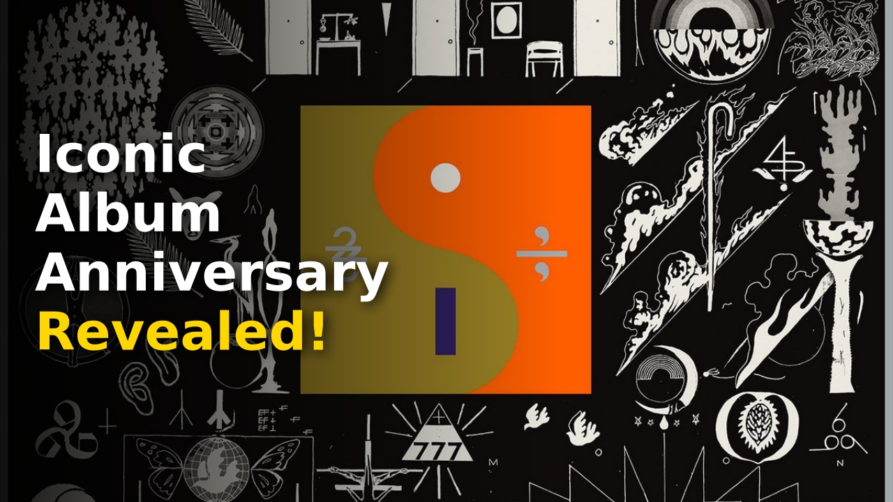 Justin Vernon of Bon Iver celebrating the 10th anniversary of 22 A Million