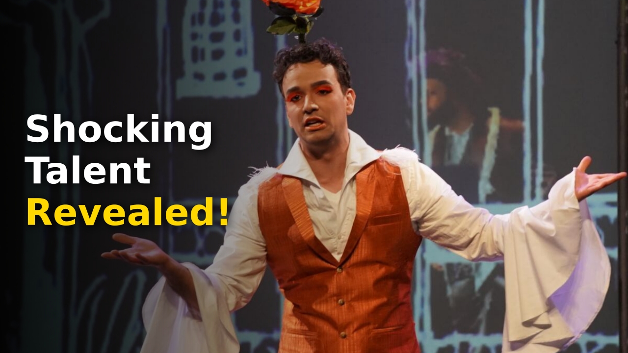 Kevin Godínez performing in his 2026 opera debut