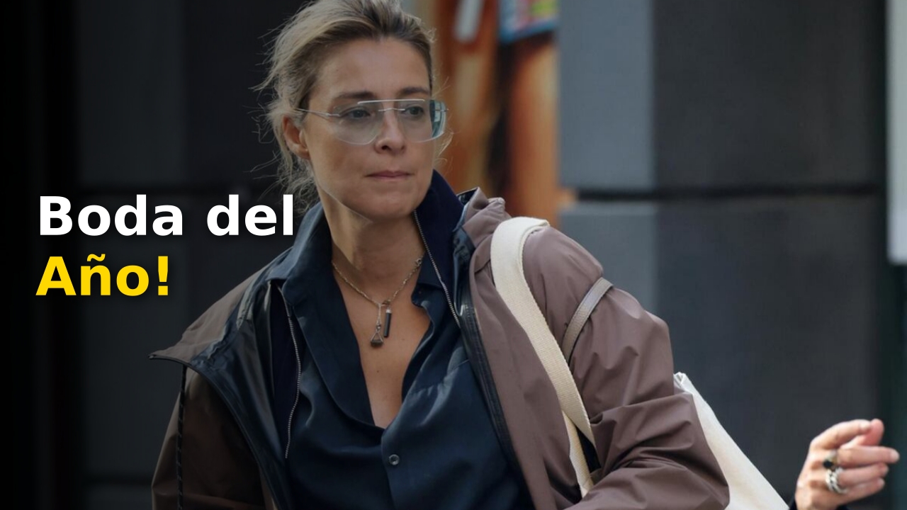 La presentadora Sandra Barneda en su boda con Pascalle Paerel en 2026