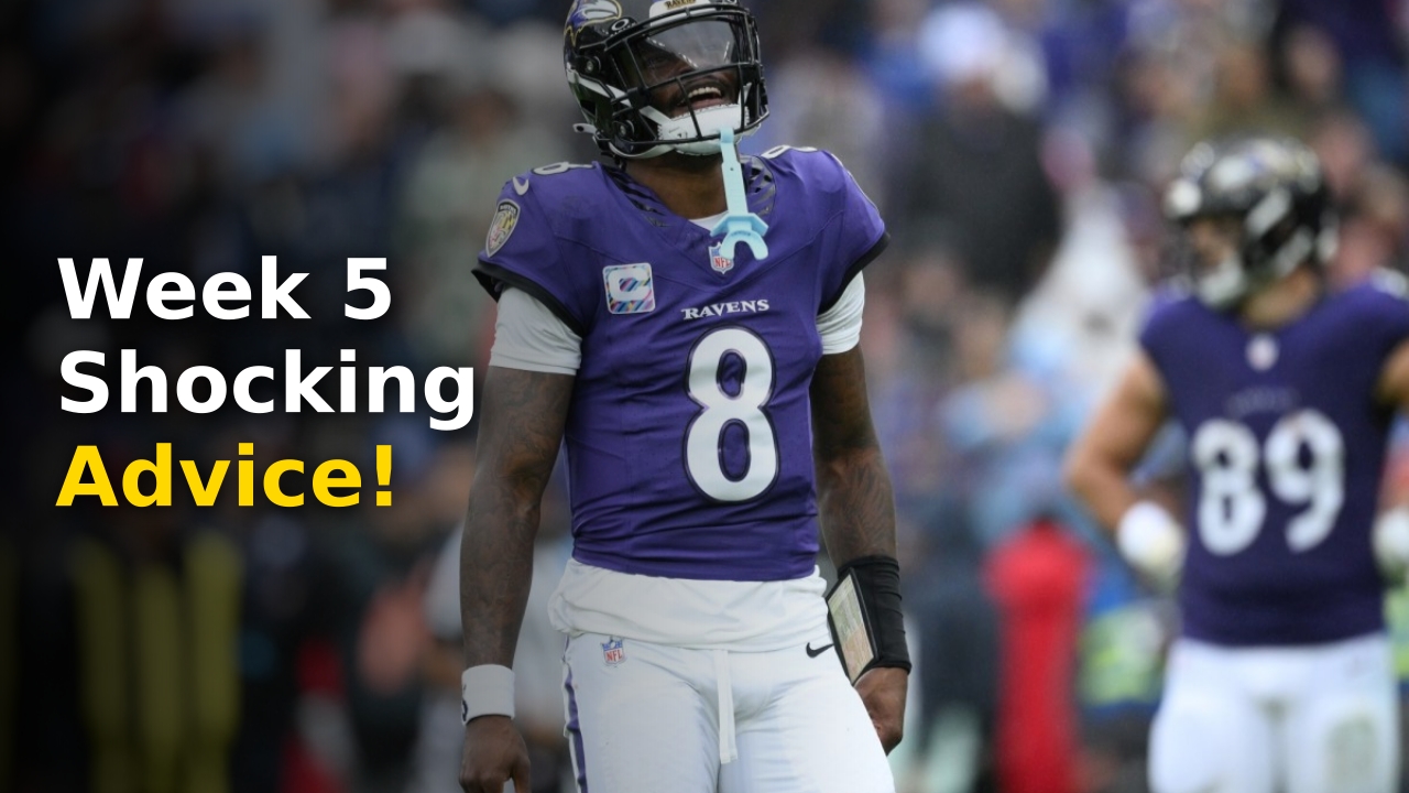 Lamar Jackson and CeeDee Lamb featured for Fantasy Football Week 5 lineup guide