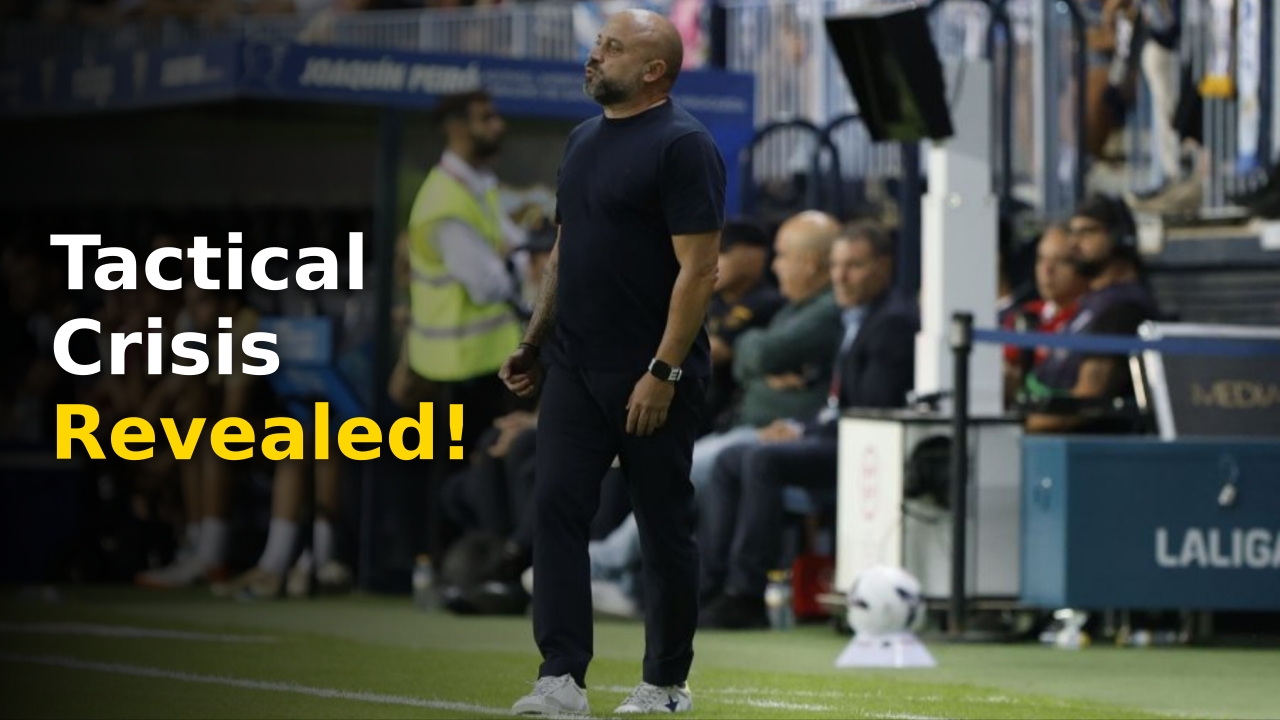 Manager Manolo Gonzalez analyzing a tactical play for RCD Espanyol during the 2024 season