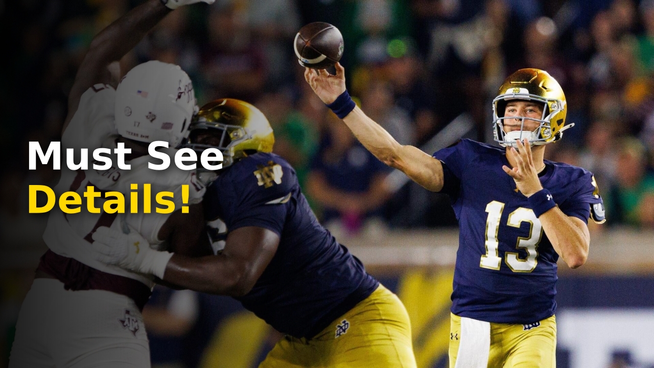 Notre Dame vs North Carolina college football rivalry matchup