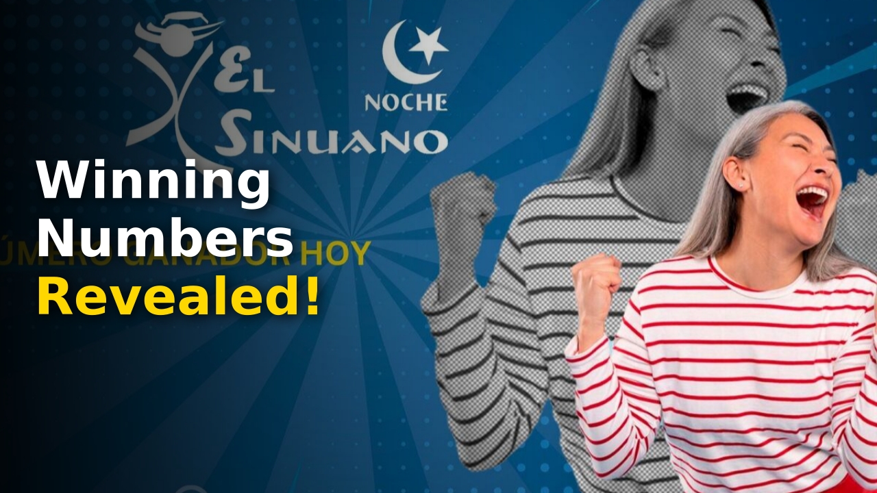 Official results graphic for the Resultado Sinuano Noche draw on October 11 2026