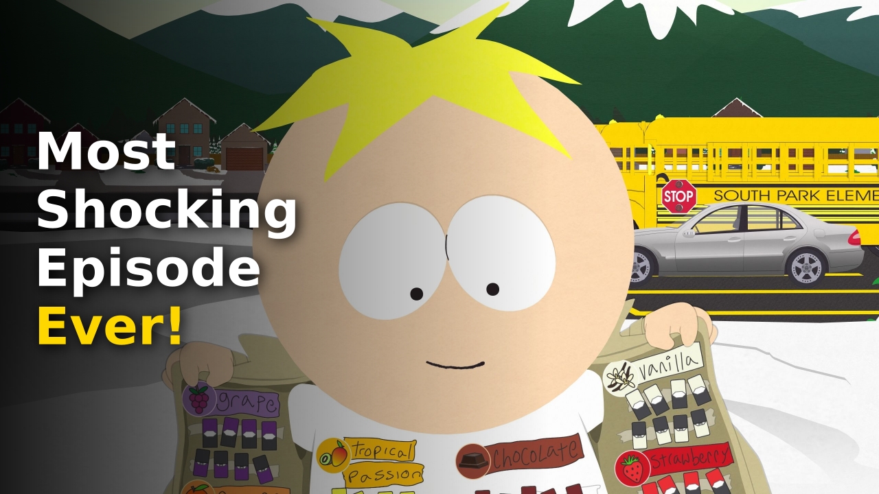 South Park controversial episode scene featuring Butters Stotch in Billionaire Weenietown 2026