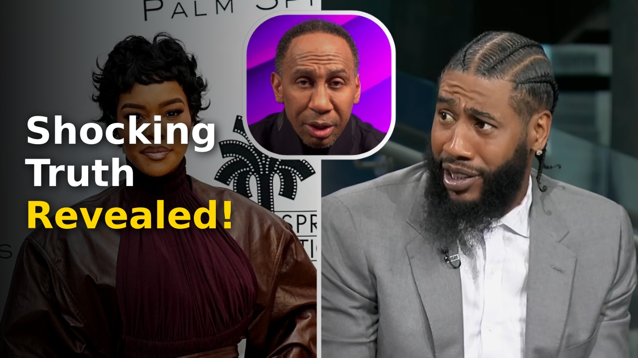 Stephen A. Smith hosting his podcast during 2026