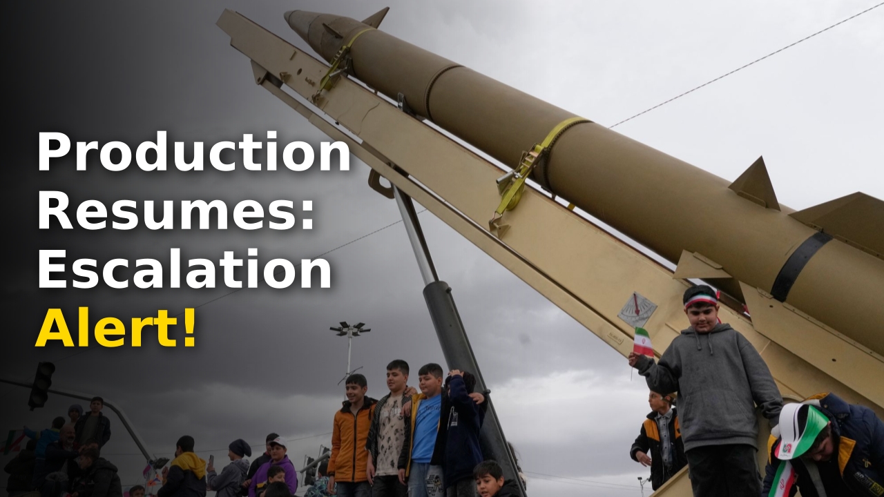The current state of Iran missile production and regional conflict