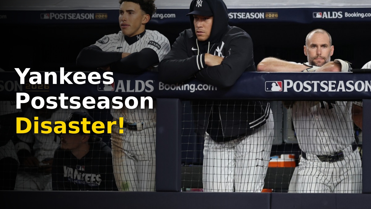 The New York Yankees title drought reaches 17 years as team walks off the field