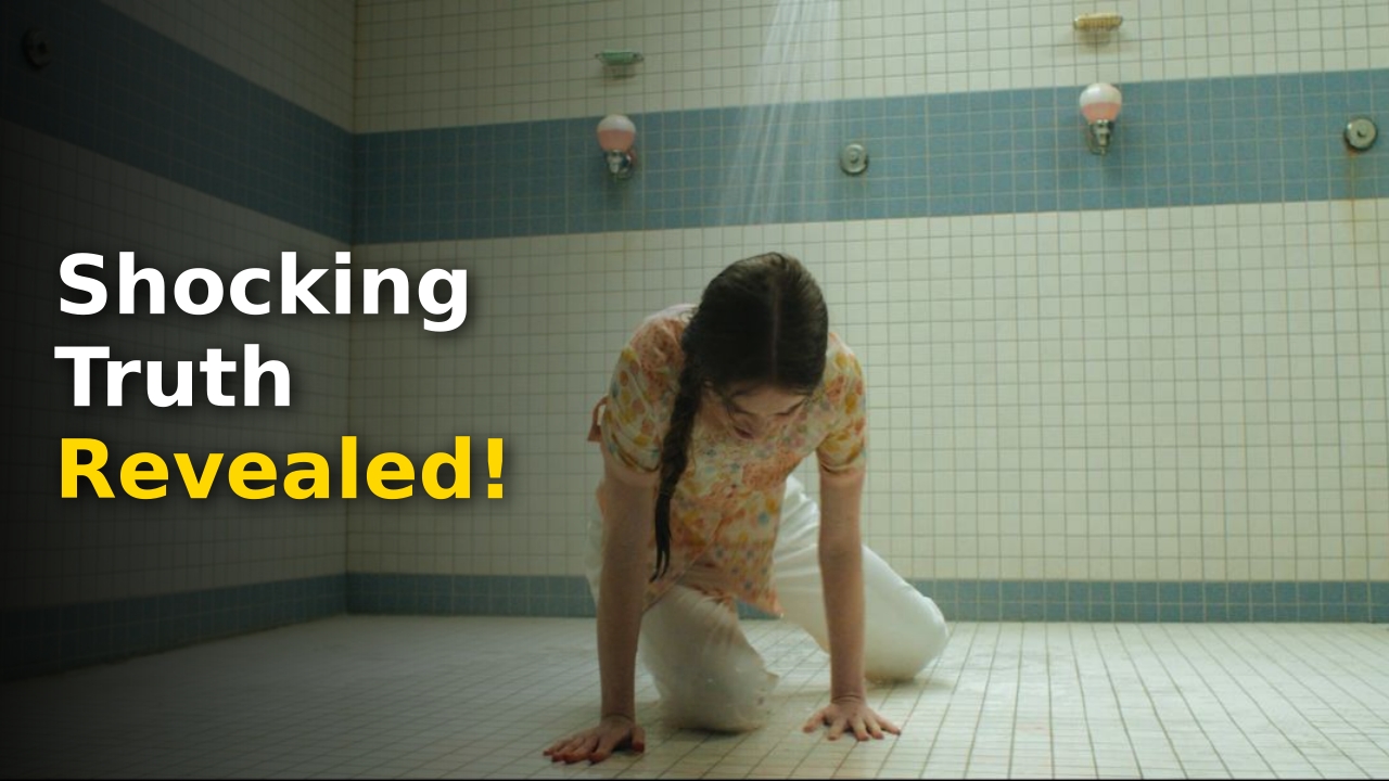 The promotional poster for the Mike Flanagan Carrie TV Series featuring a modern high school hallway