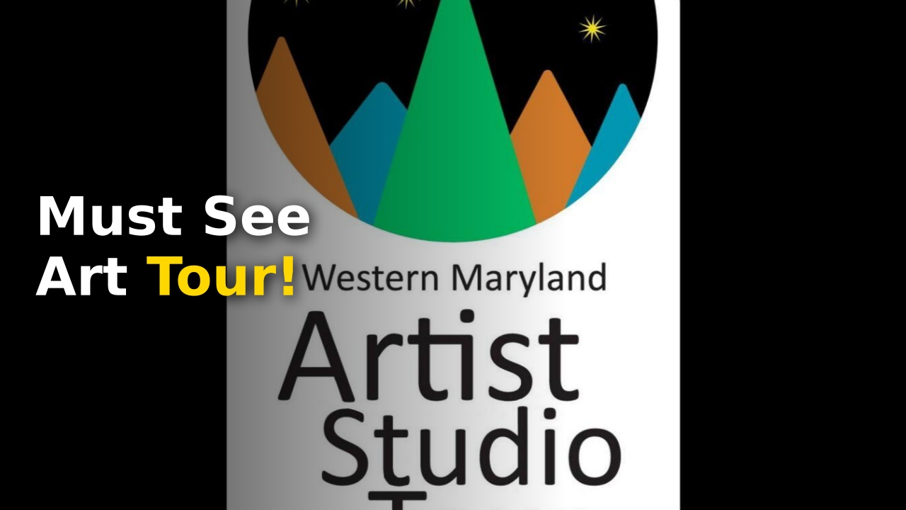 The Western Maryland Studio Tour 2026 promotional banner showcasing local Appalachian artists