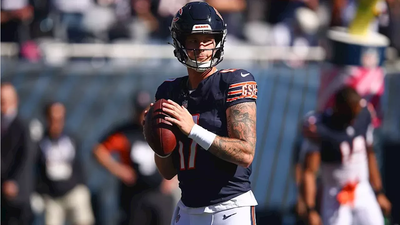 Tyson Bagent leads the Chicago Bears in a high-stakes Bears vs. Packers rivalry game