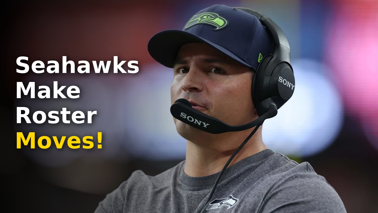 Velus Jones Jr in action for the Seattle Seahawks illustrating latest Seahawks Roster Moves