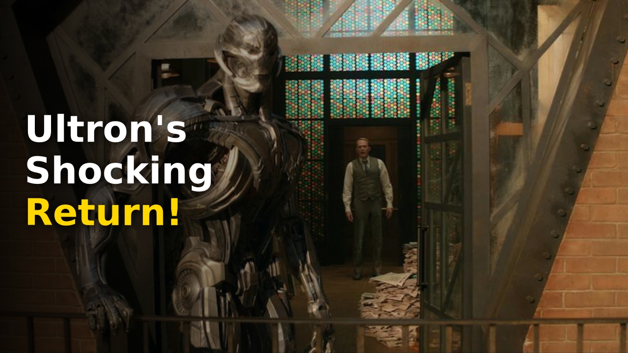Vision and Ultron digital silhouettes in the VisionQuest Marvel Review thumbnail