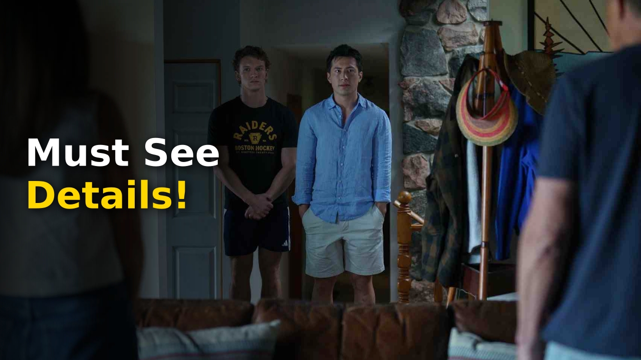 Watch Heated Rivalry featuring lead actors in intense hockey uniforms